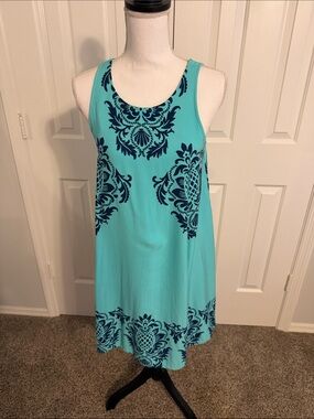 Southern Tide | Dresses | Southern Tide Womens Blue Racerback Tank Top Lyla Knit Dress Size S